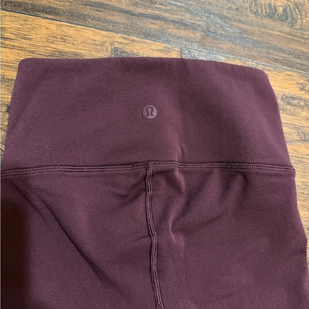Lululemon Athletica Deep Wine Leggings